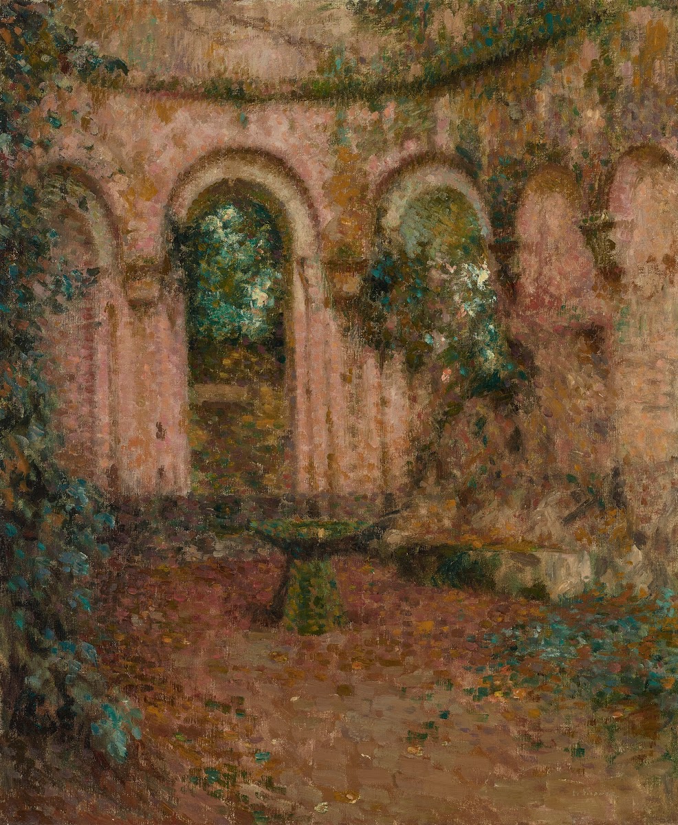 La chapelle rose Montreuil Bellay 1905