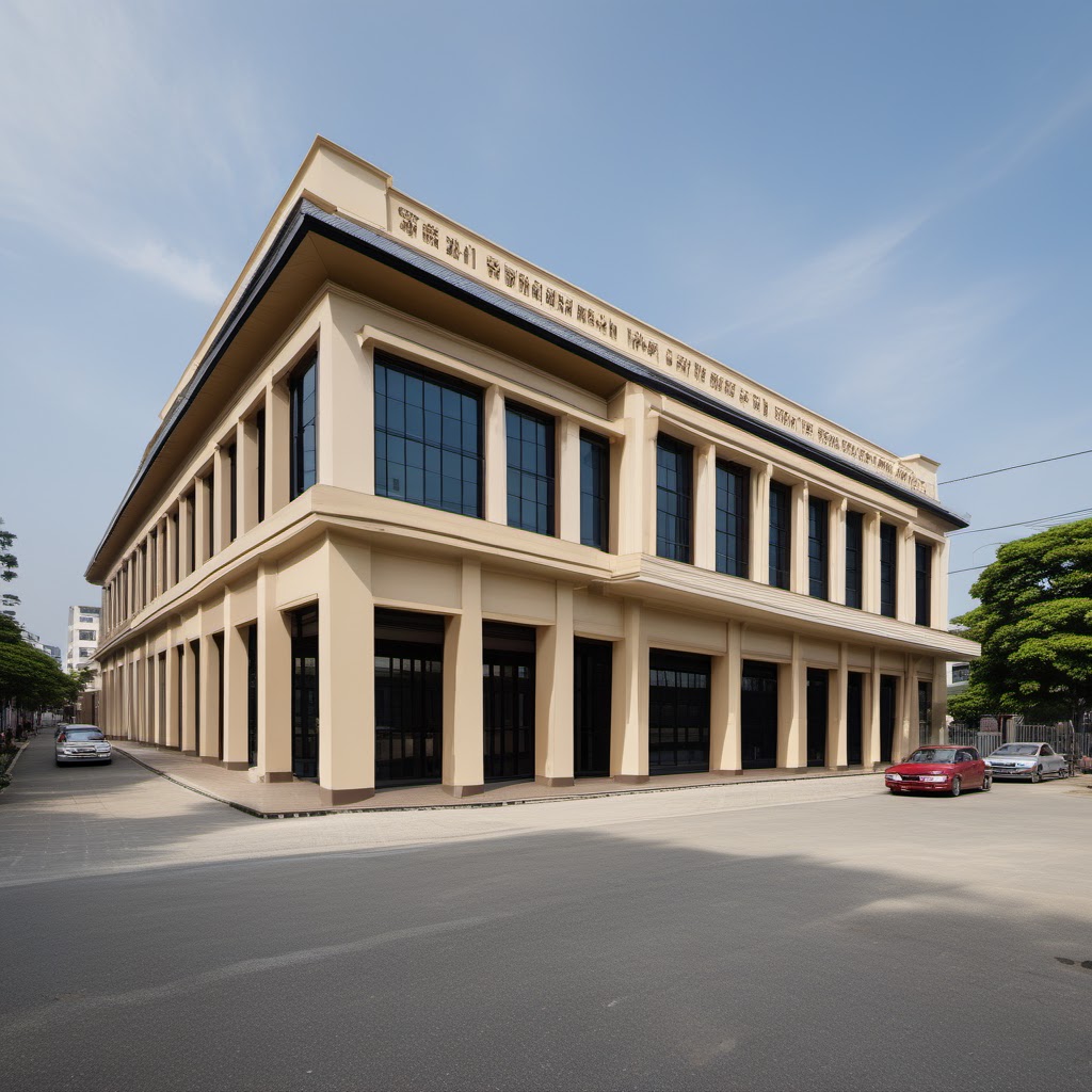 Hình minh họa: Khung cảnh cửa hàng và quy trình kinh doanh