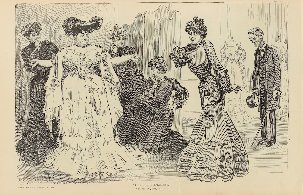 At the dressmakers 1900 1905