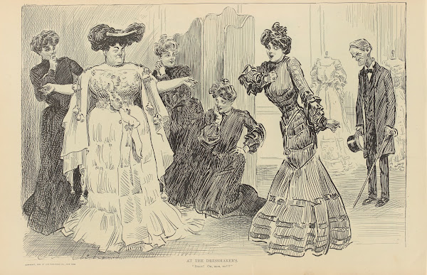 At the dressmakers 1900 1905