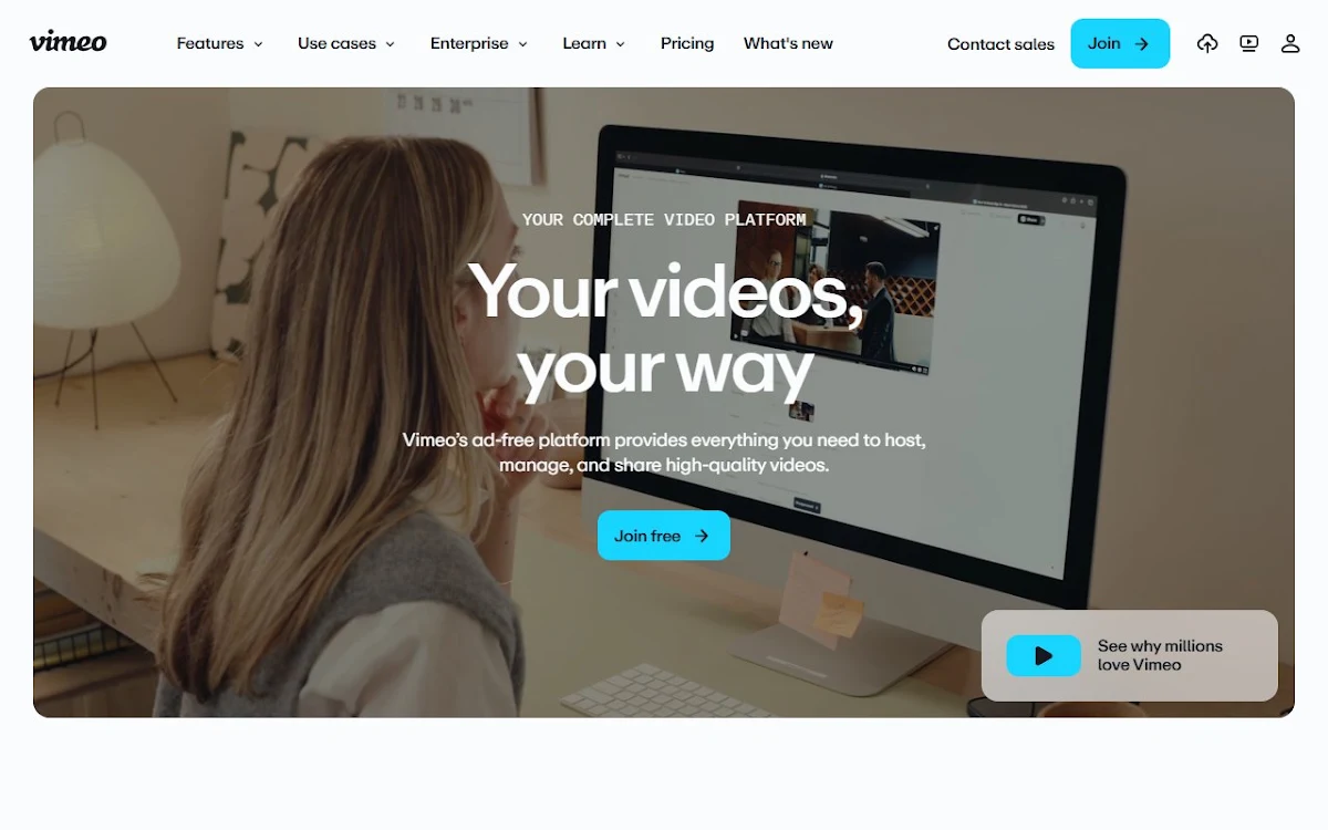 Captura de Vimeo