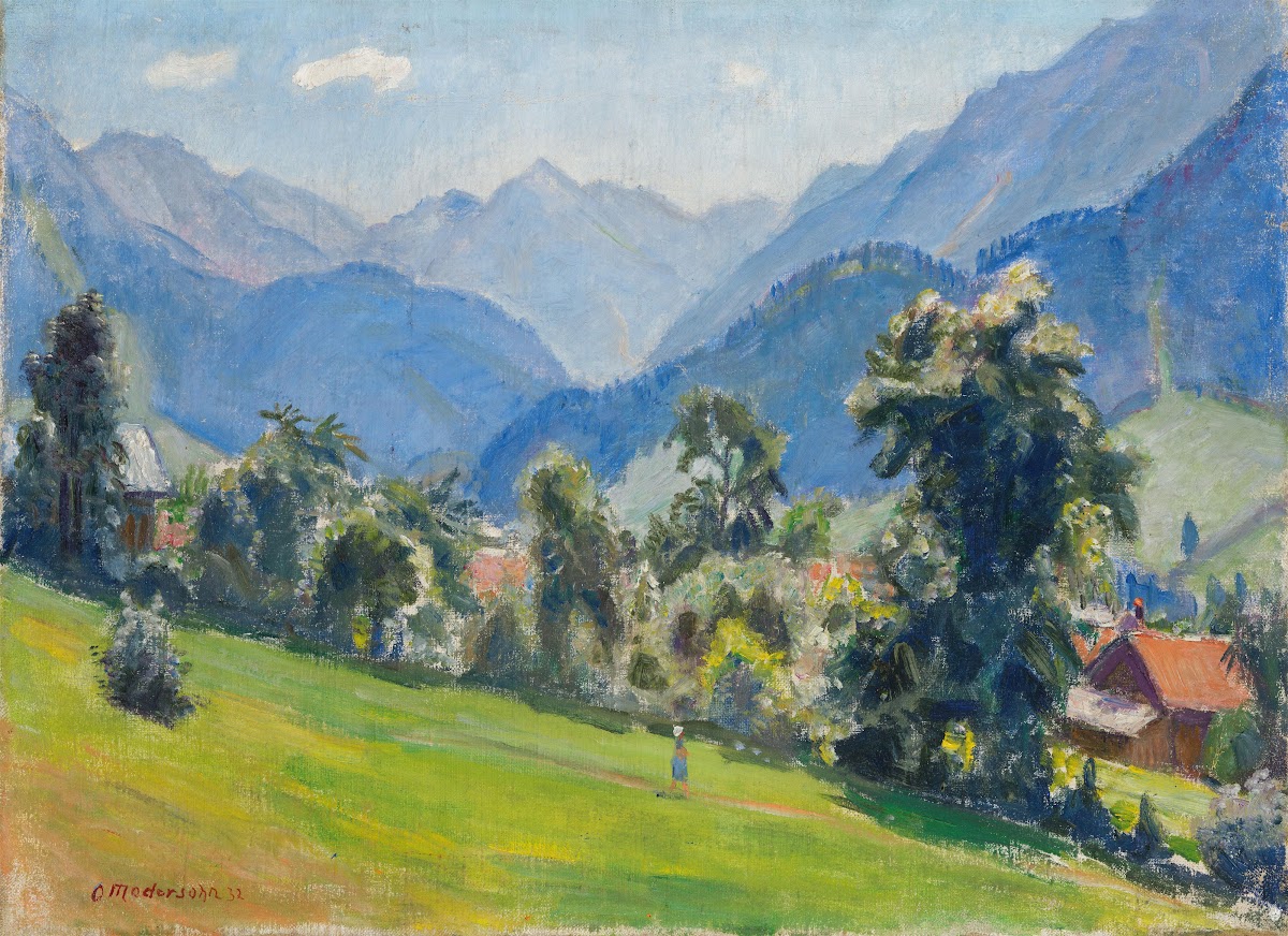 Sommertag in Vorderhindelang 1932