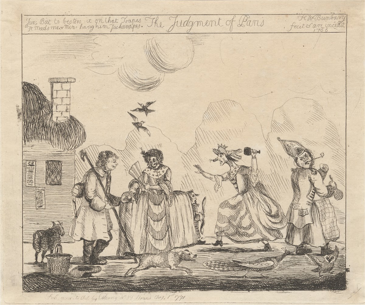 The Judgement of Paris 1771
