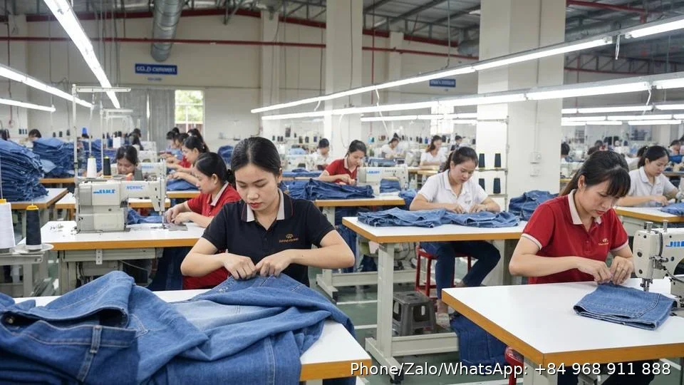 Denim Manufacturing - Gold Garment Vietnam