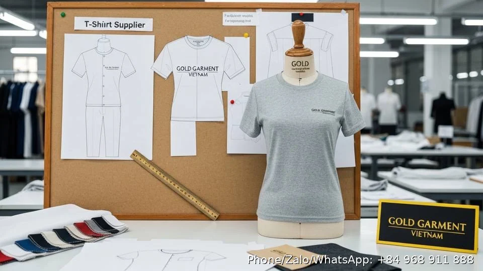 T-Shirt Supplier - Gold Garment Vietnam