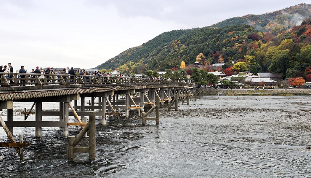 紅葉　渡月橋