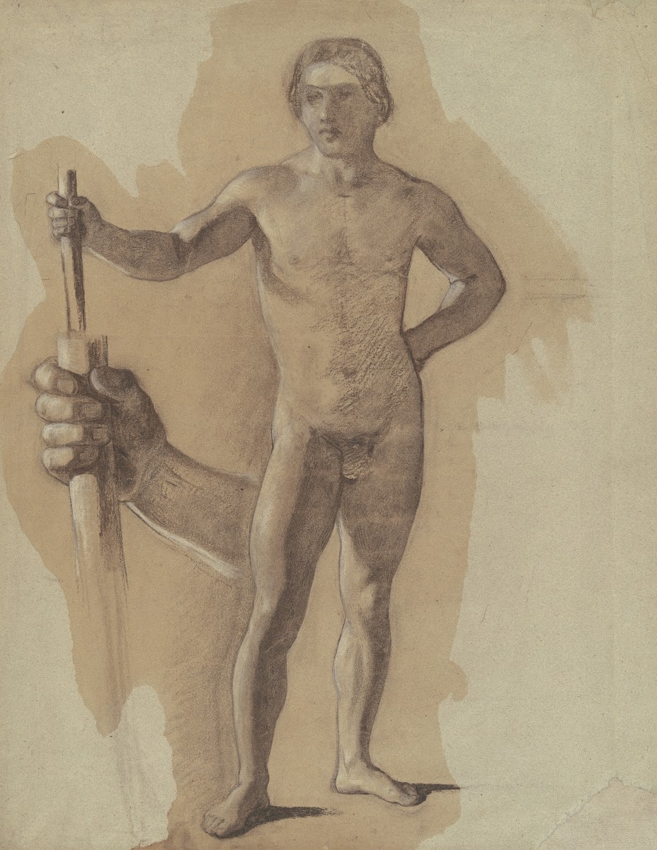 Study for The Landing of Columbus c 1842