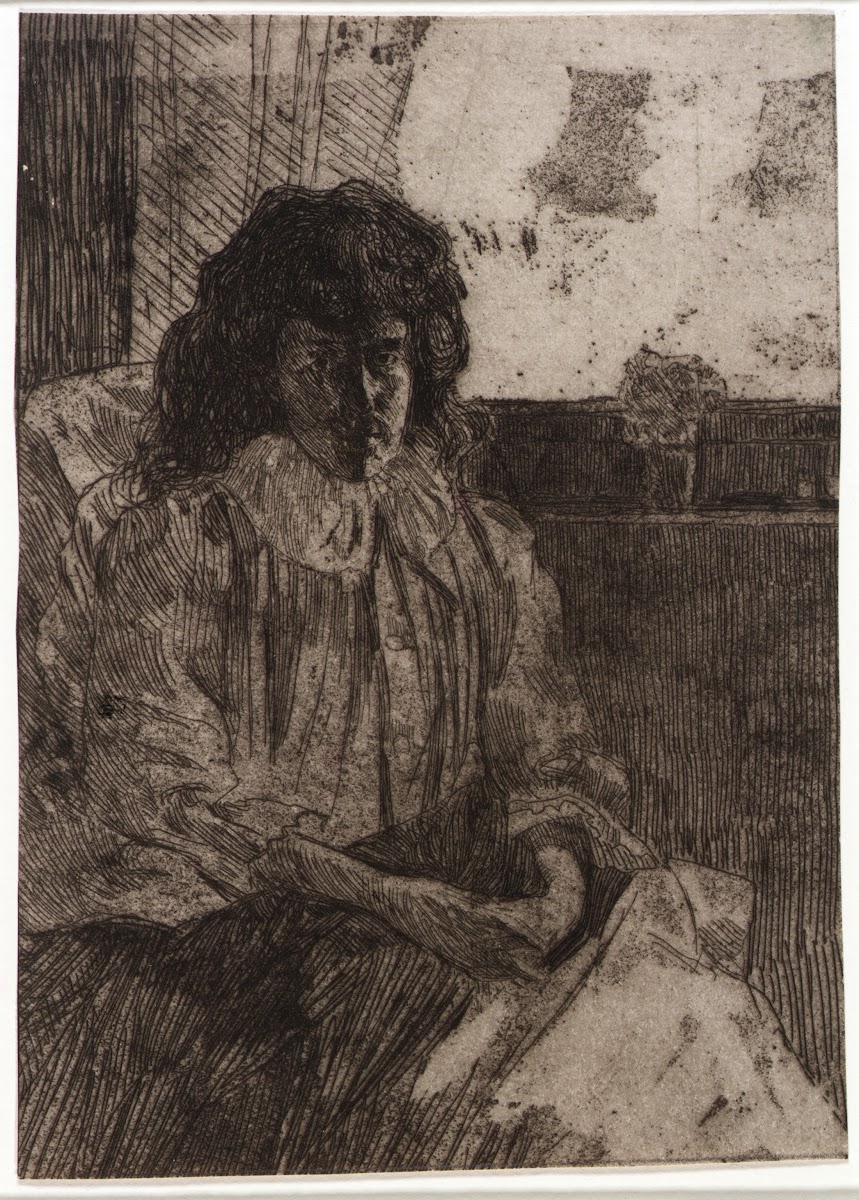 Sketch by the Window no 2 ca 1887 1893