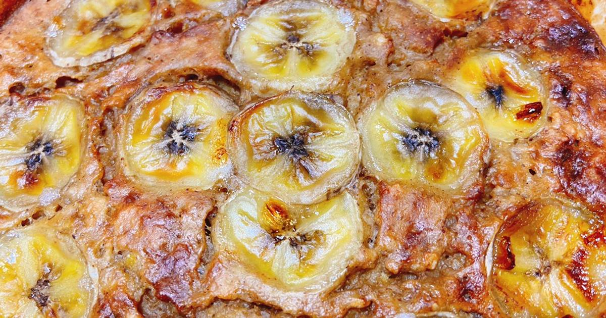 Ăn dặm: Bánh chuối yến mạch nckd