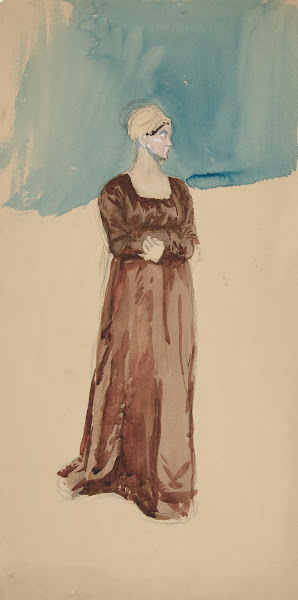 Sketch of a woman 1992