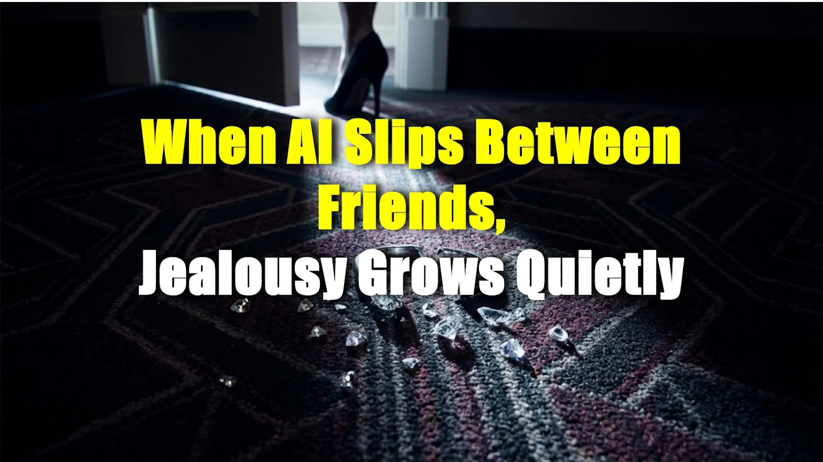 When AI Slips Between Friends, Jealousy Grows Quietly