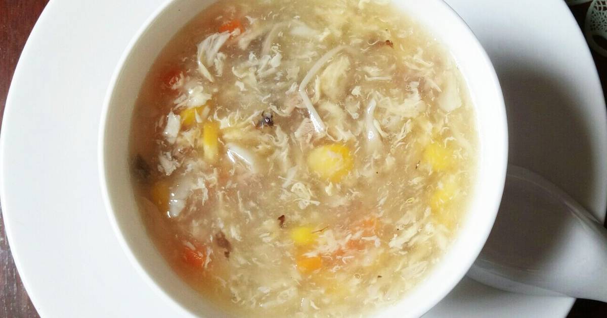 Súp gà ngô