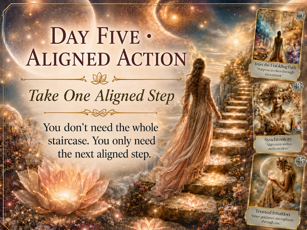 Day 5 &middot; Aligned Action