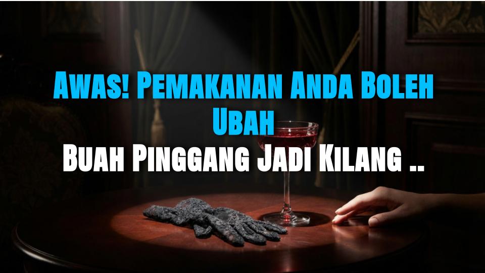 Awas! Pemakanan Anda Boleh Ubah Buah Pinggang Jadi Kilang Batu!
