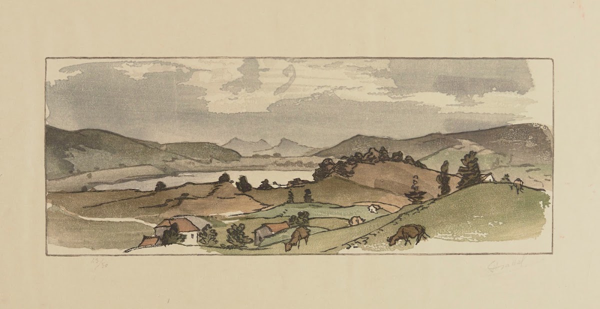 Le lac des Rousses 1920