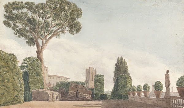 Torre delle Milizie between 1818 and 1822