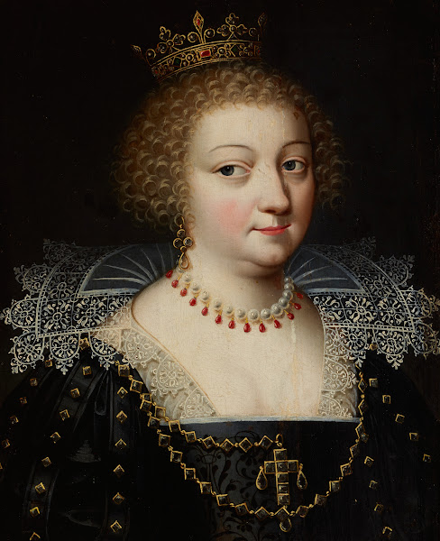 Portrait of Queen Anne of Austria 16011666 1620 1630