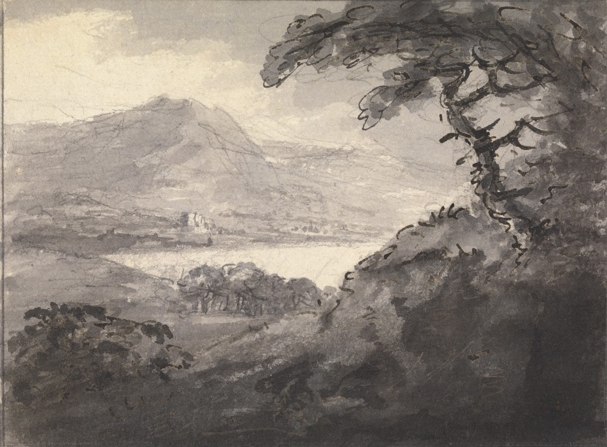 Mountainous Landscape with a Lake between 1745 and 1748