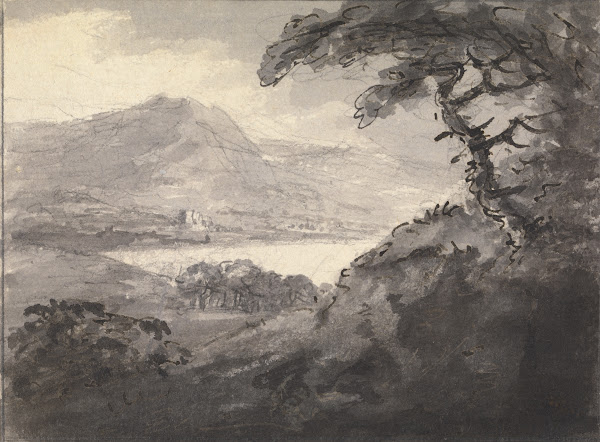 Mountainous Landscape with a Lake between 1745 and 1748