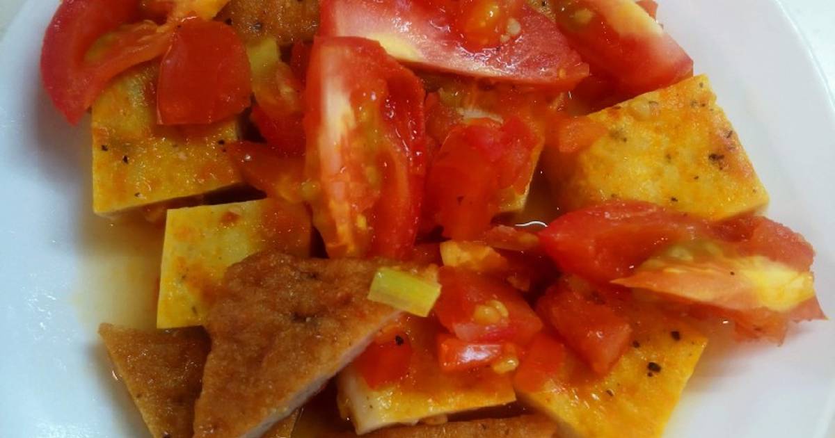 Chả cá xào cà chua