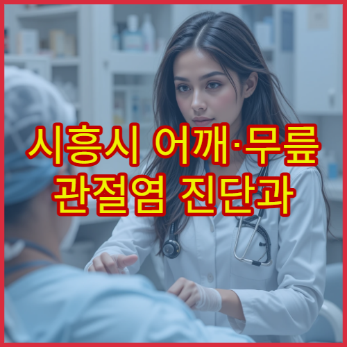 시흥시 어깨·무릎 관절염 진단과 주사 치료 가능한 정형외과 병원