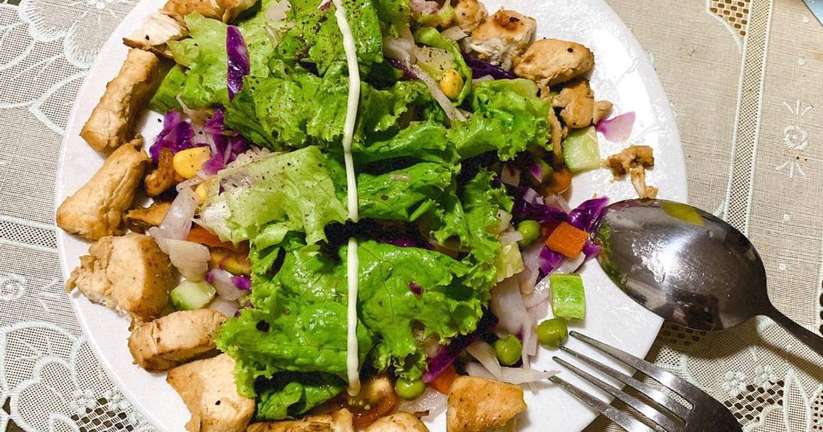Salad ức gà