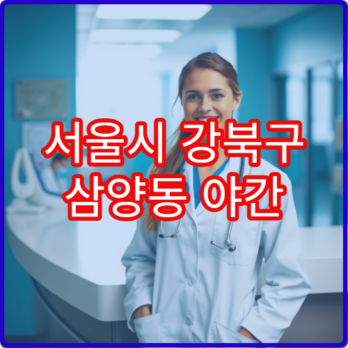 서울시 강북구 삼양동 야간 안과 눈물샘·결막염 진료 병원