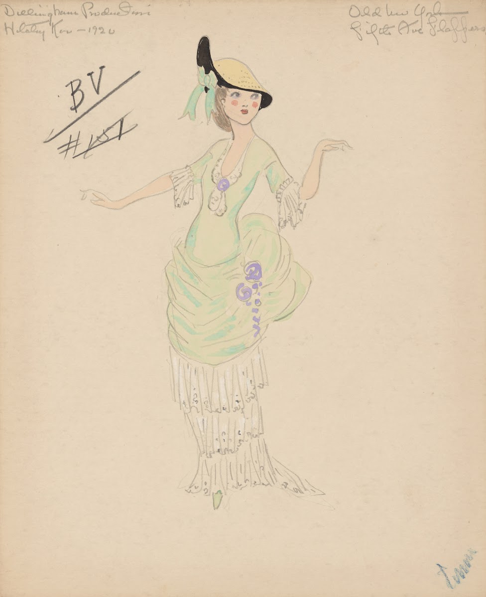 Old New York Fifth Ave Flappers 1920   1921