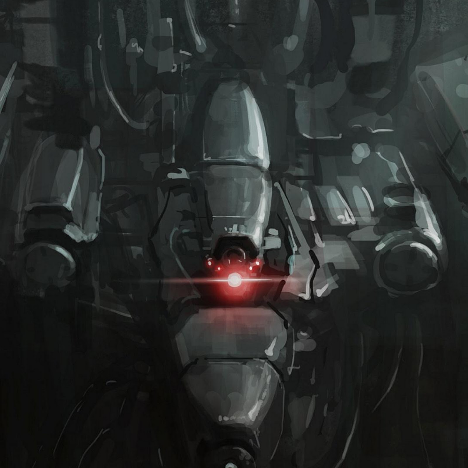 Download Ominous Machine Over Subject Full HD iPhone