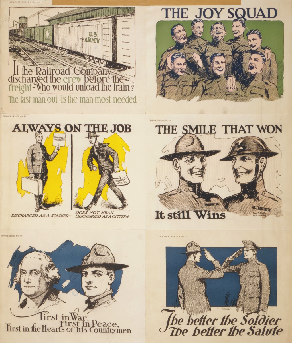 The better the soldier the better the salute 1918