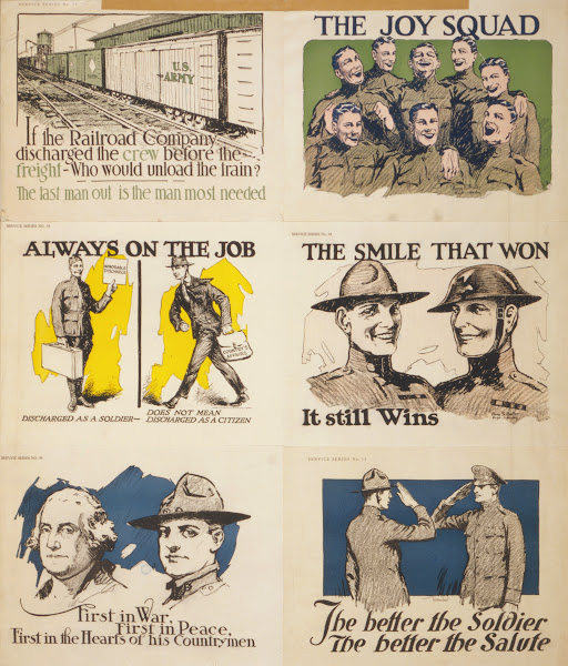 The better the soldier the better the salute 1918
