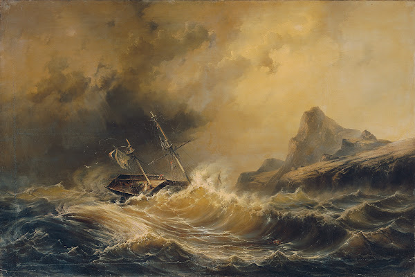 Schiffbruch bei Kap Hoorn 1854