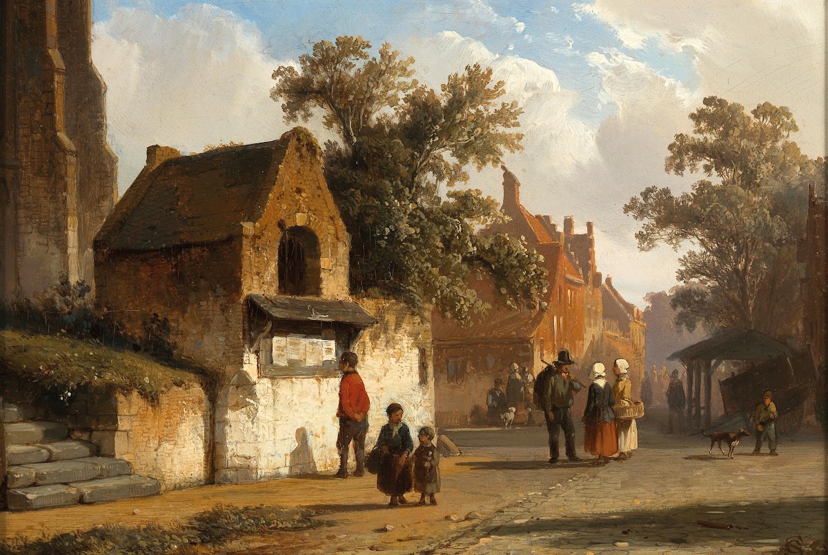 A Village Road 1851