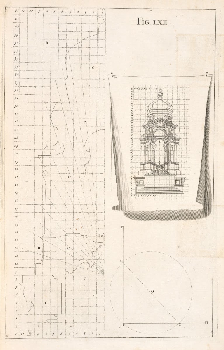 Of making the net work on frames for representing the architecture as solid 1707