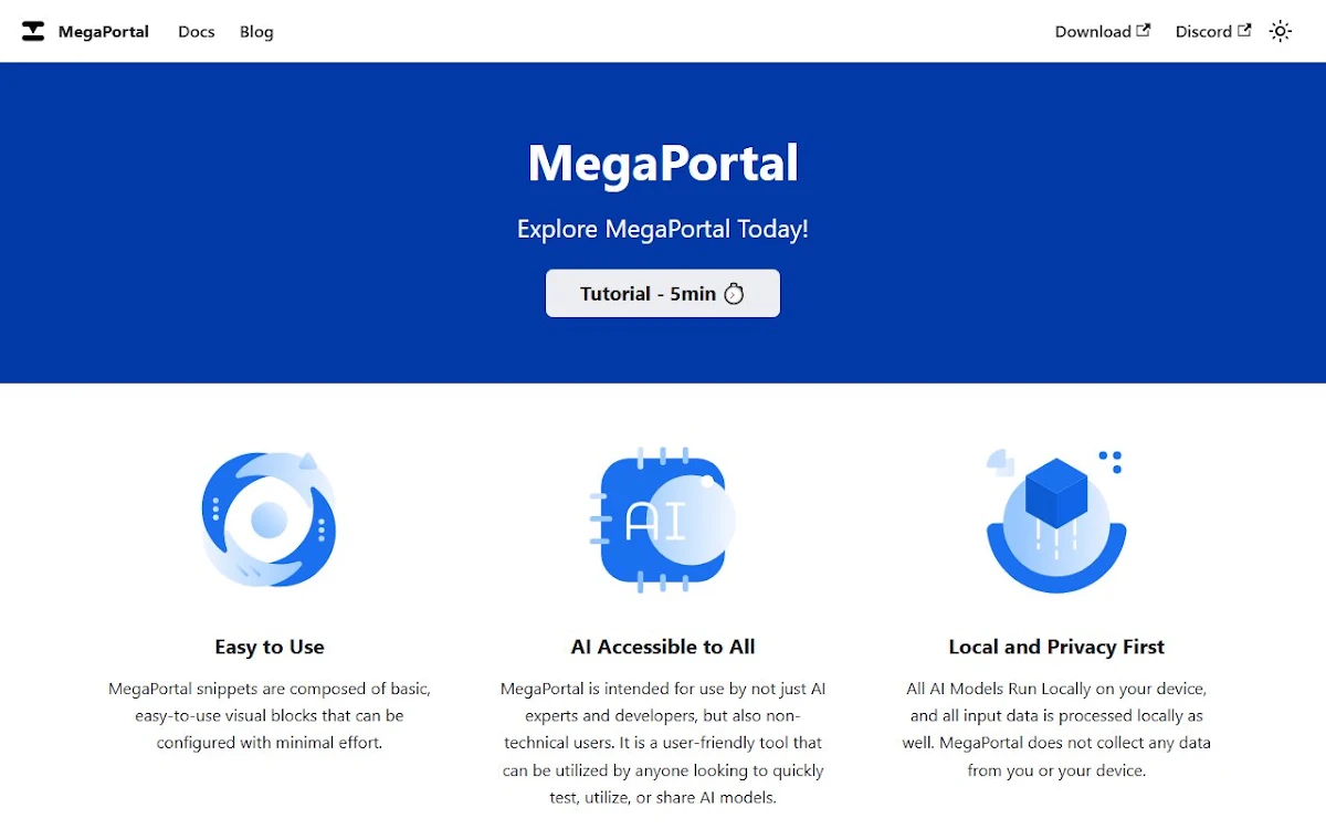 Captura de MegaPortal for macOS