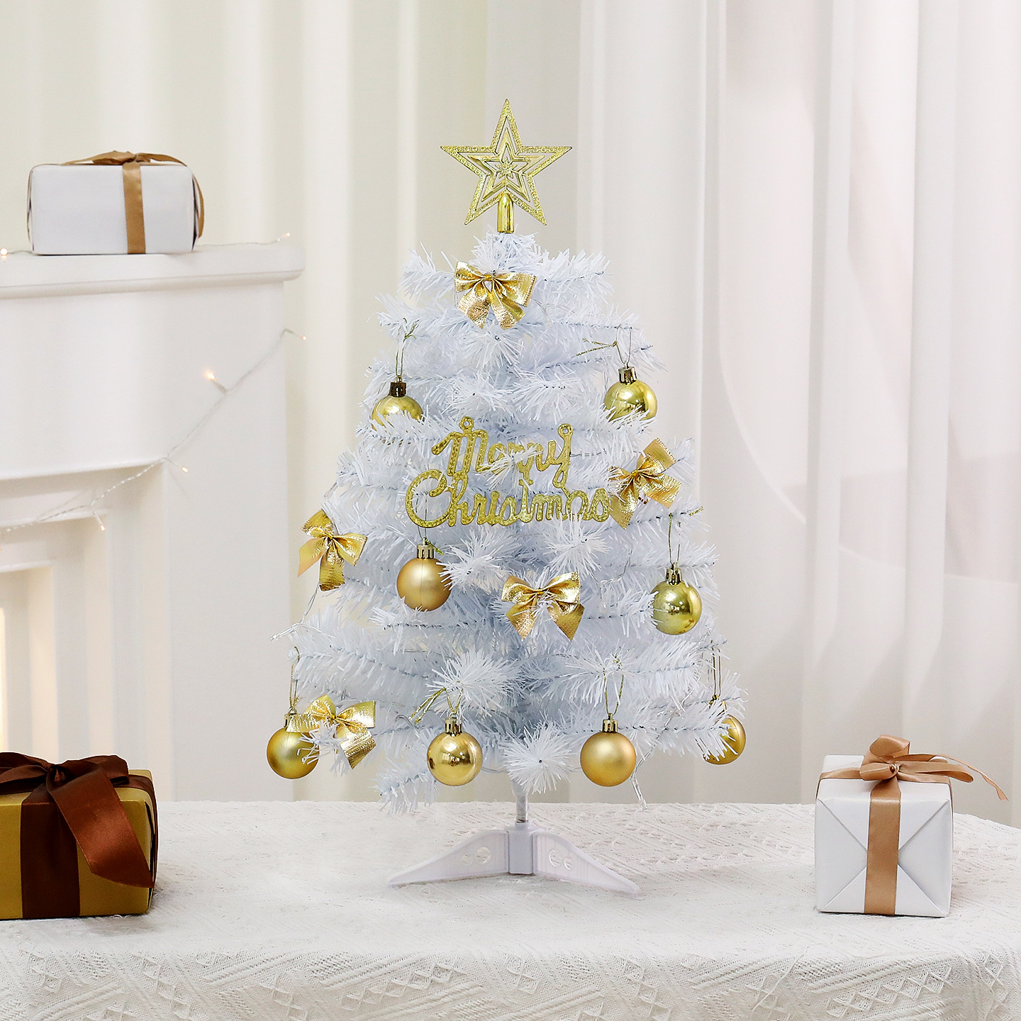 Mini-Weihnachtsbaum, PVC, 45 cm oder 60 cm