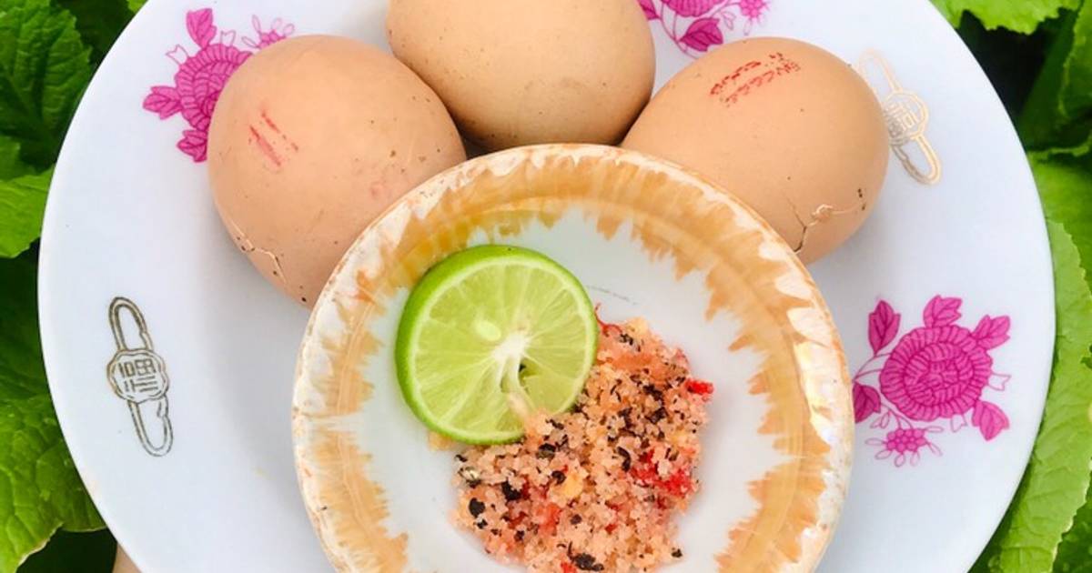 Trứng gà nướng