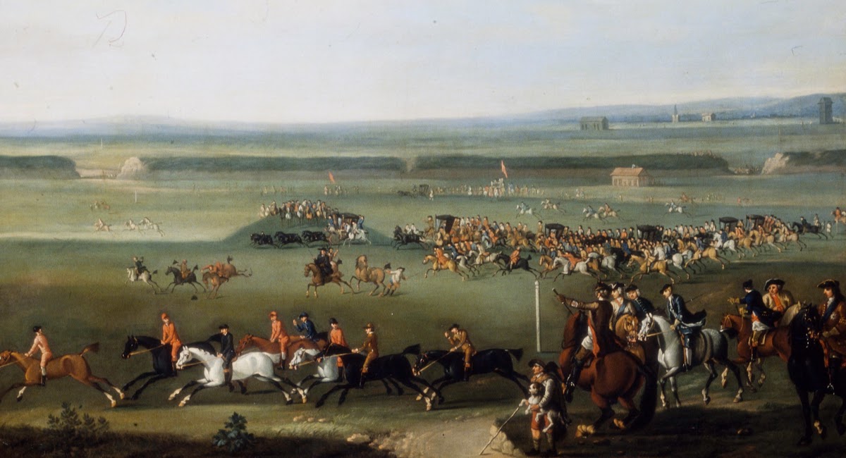 Racing Scene at Newmarket 18th century