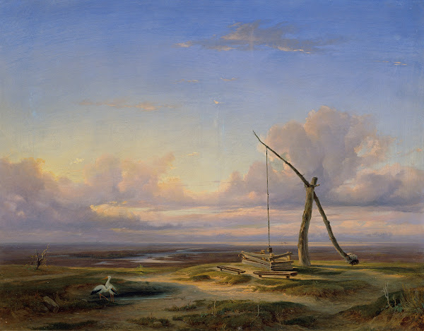 Puszta in Ungarn 1850