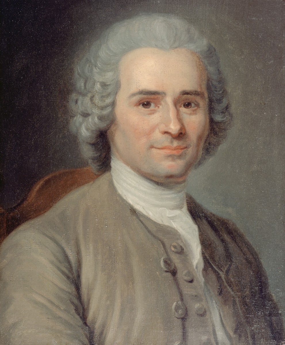 Portrait de Jean Jacques Rousseau 1712 1778 écrivain et philosophe 1753
