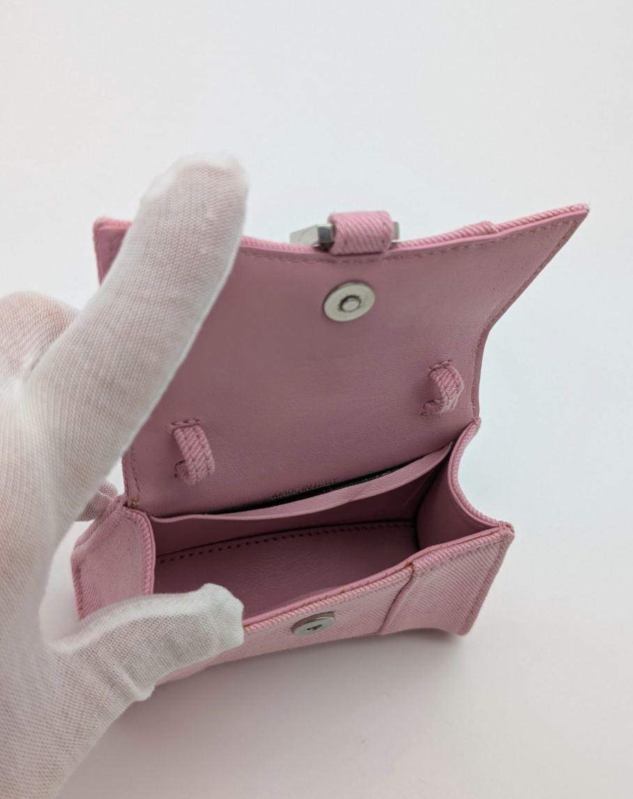Balenciaga Borsetta Hourglass Mini Rosa – Image 6