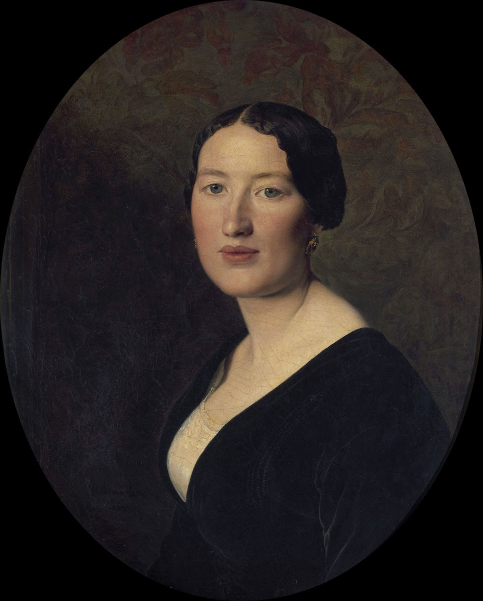 Portrait de Madame Josef Bayer 1854