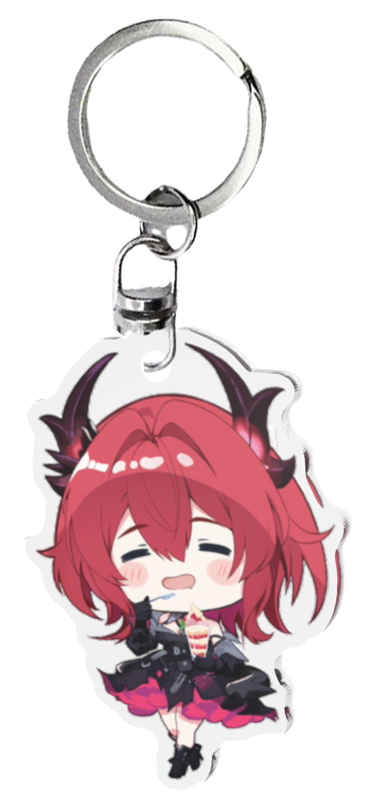 Arknight Endfield Laevatain Ice Cream Keychain by Karbiter ( Pion Ouji )