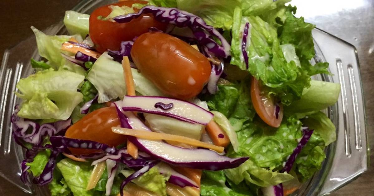 Salad trộn dầu mè