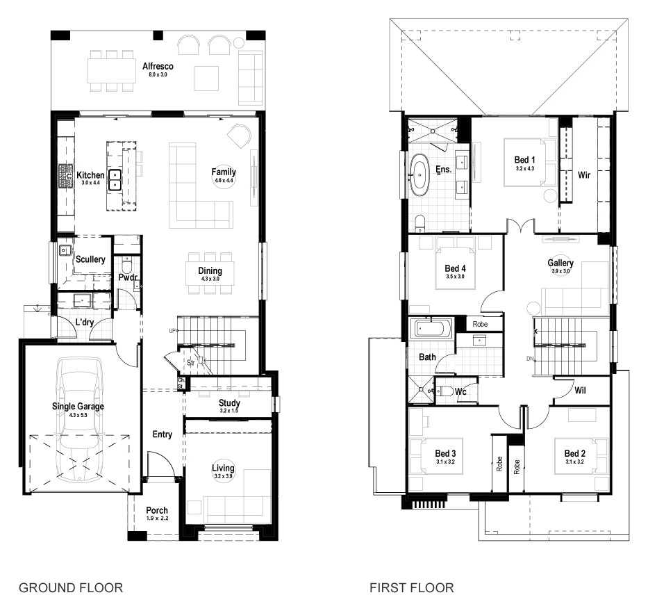 House and Land Investment Property in Leppington, NSW (5.48% Yield) | Aus Investment Properties - Floor Plan 1