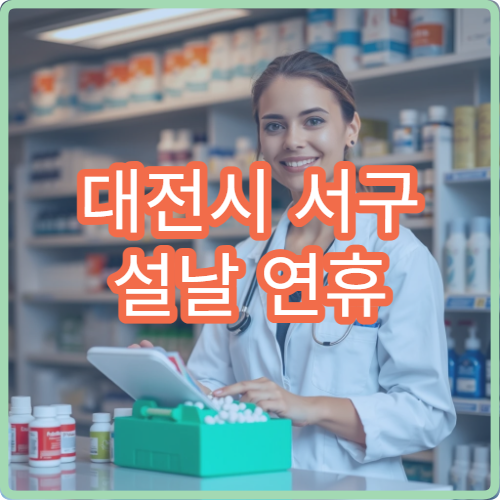 대전시 서구 설날 연휴 내과 진료 병원 이용 가이드