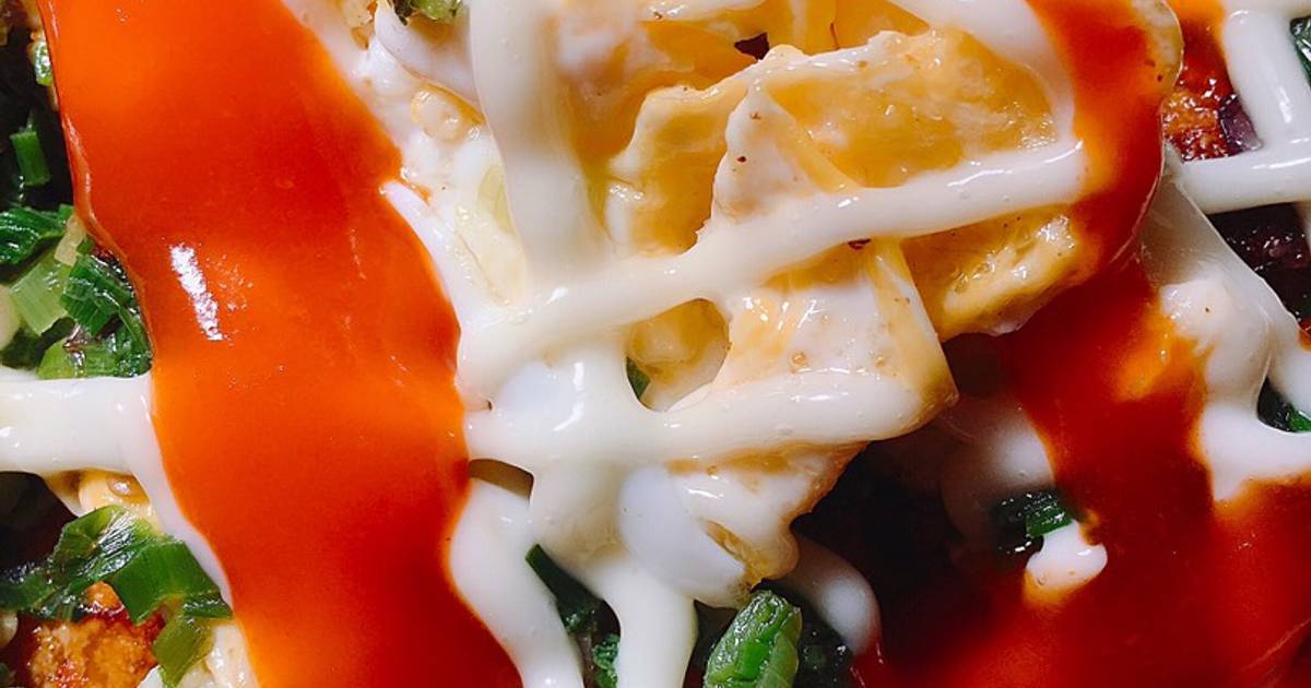 Bánh mì trứng nướng mỡ hành