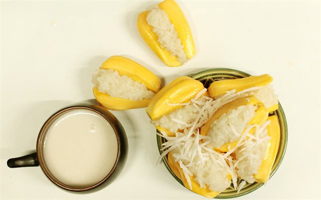 Xôi Mít Nước Cốt Dừa