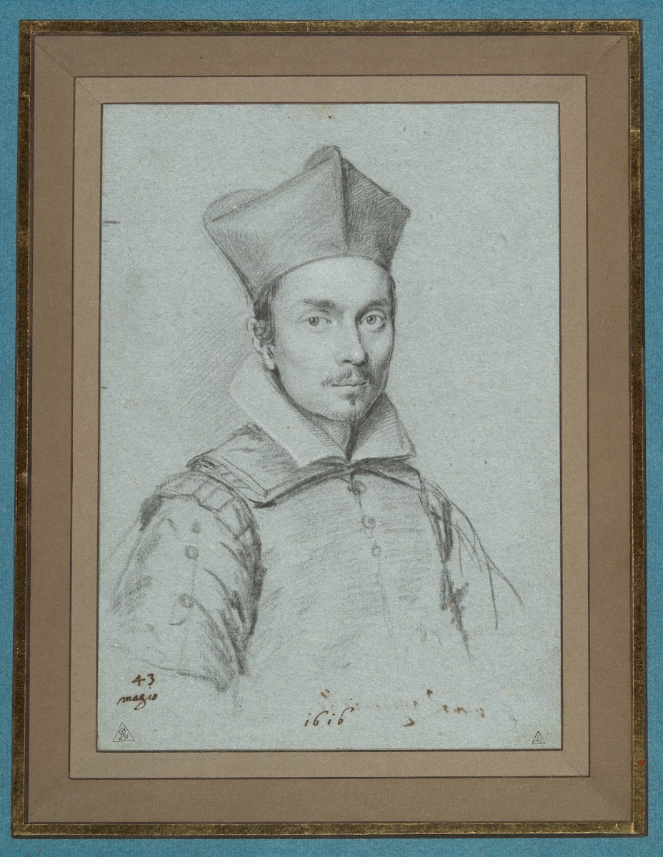 Portrait of an Ecclesiastic perhaps of the Mignanellifamily 1616