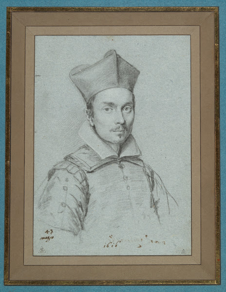 Portrait of an Ecclesiastic perhaps of the Mignanellifamily 1616